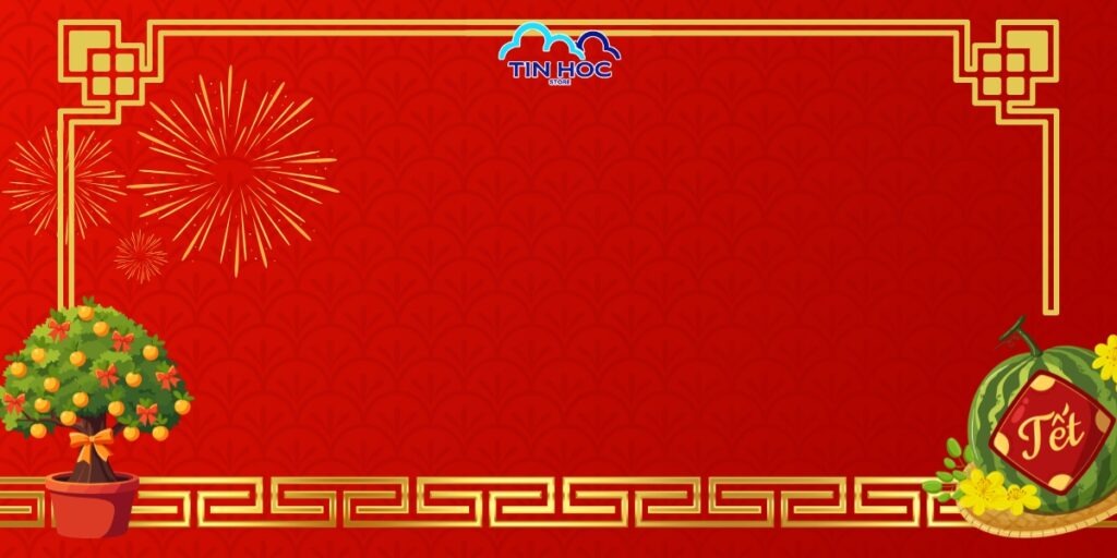 Background Tết Vector Hoa Mai Vàng Rực Rỡ