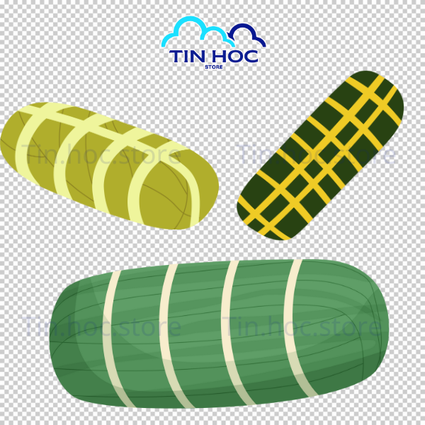 Hướng Dẫn Sử Dụng File Bánh Tét Vector Trong Thiết Kế