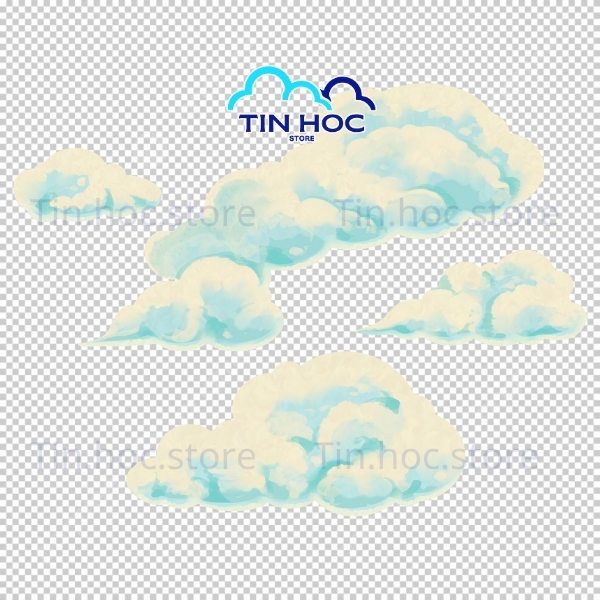 Mẫu bầu trời vector không gian mở