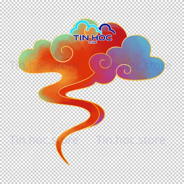 Mẫu bầu trời vector bình minh rực rỡ