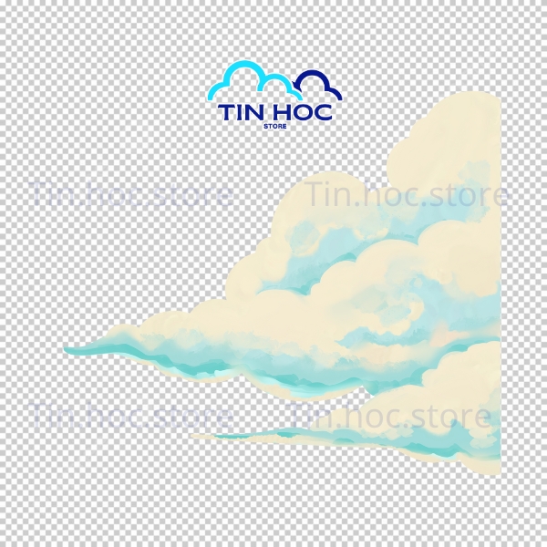 Mẫu bầu trời vector mây và bầu trời rộng