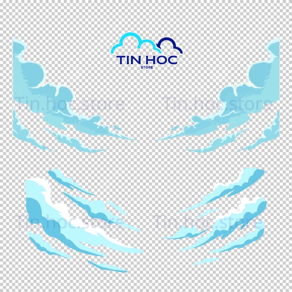 Mẫu bầu trời vector nền sáng hiện đại