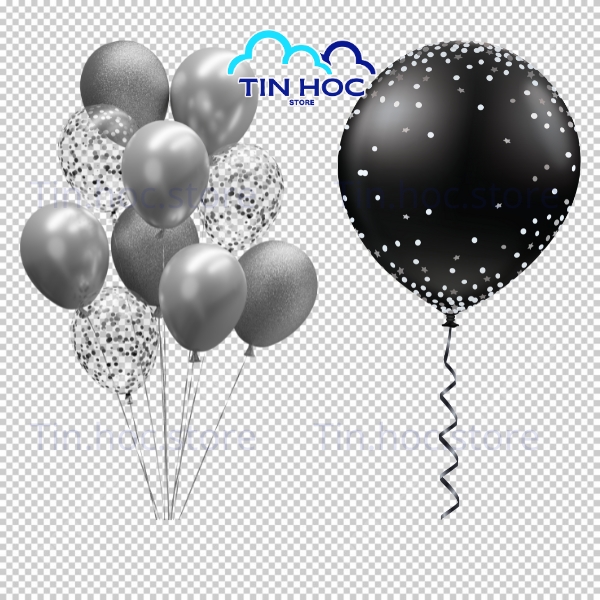 Mẫu bong bóng vector phong cách dễ thương