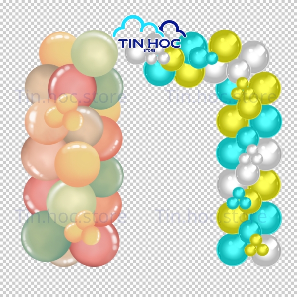 Mẫu bong bóng vector bay tự do tự nhiên