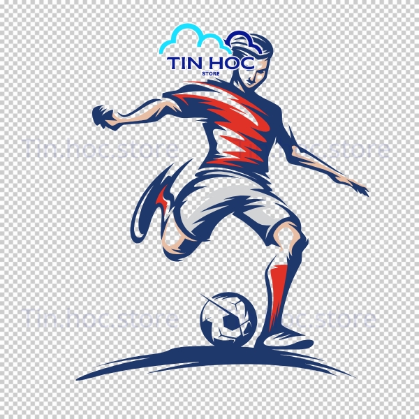 Mẫu bóng đá vector thiết kế cho in ấn và digital