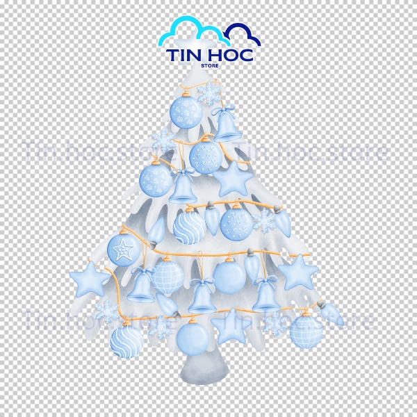 Mẫu Cây Thông Giáng Sinh Vector Đầy Màu Sắc