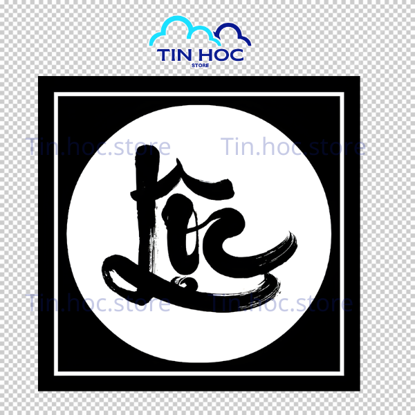 Mẫu chữ Lộc thư pháp dạng vector, không lo bị bể khi phóng lớn làm backdrop sự kiện