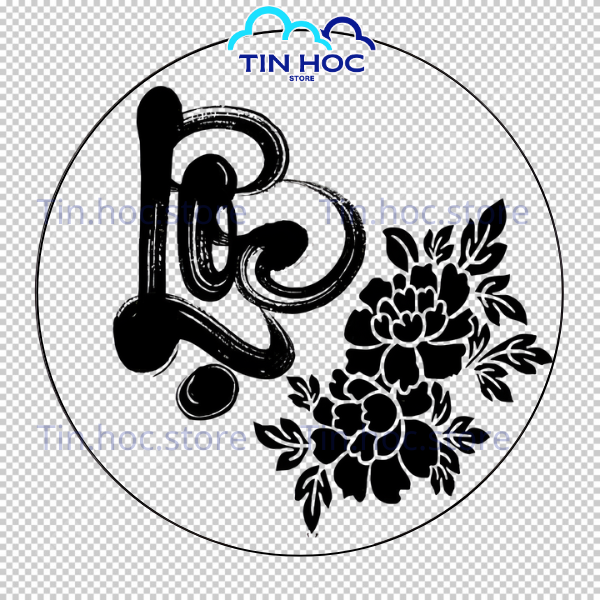 Mẫu chữ Lộc vector sử dụng trong thiết kế background tết vector chuyên nghiệp