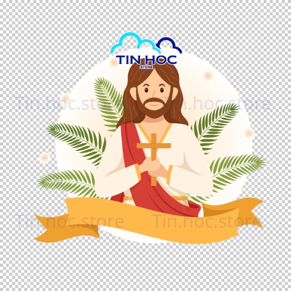 Mẫu vector Chúa Giáng Sinh file AI, EPS