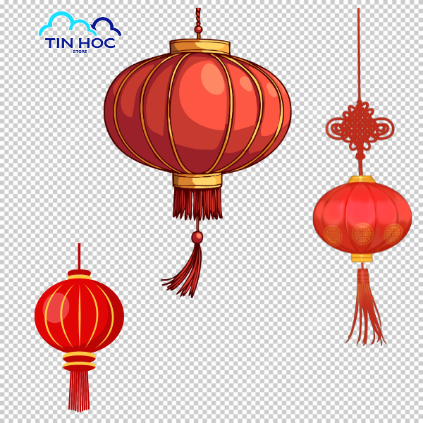 Ứng Dụng Thực Tế của Lồng Đèn Treo Tết Vector Trong In Ấn và Quảng Cáo