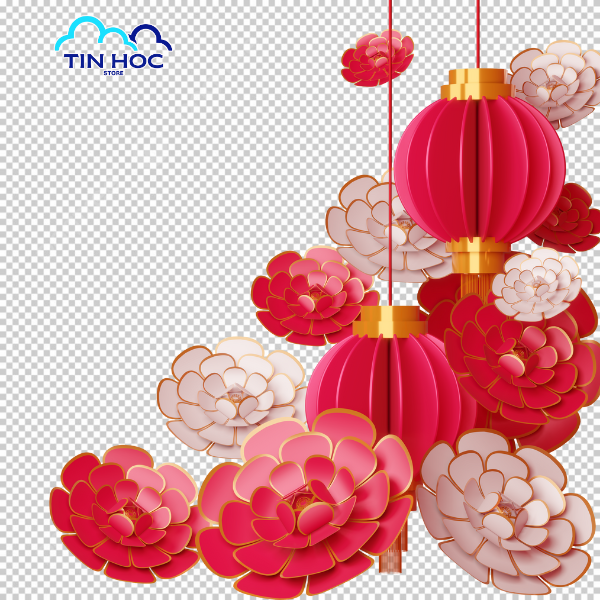 Mẫu vector trang trí cổ điển hình đèn lồng, mang không khí phố cổ vào thiết kế