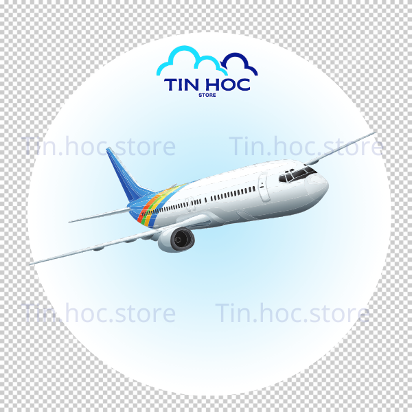 Mẫu máy bay vector có thể tùy chỉnh kích thước linh hoạt cho mọi loại ấn phẩm in ấn