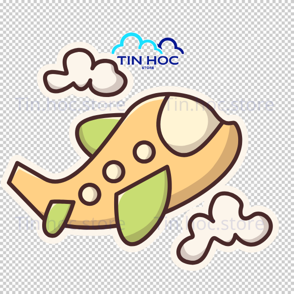 Mẫu máy bay vector hoàn toàn miễn phí bản quyền giúp tối ưu chi phí cho các dự án nhỏ