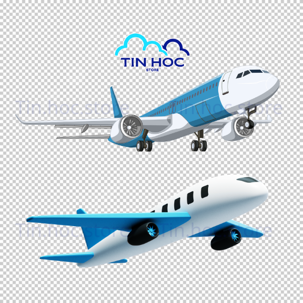 Mẫu máy bay vector cất cánh tạo cảm giác năng động và tràn đầy năng lượng