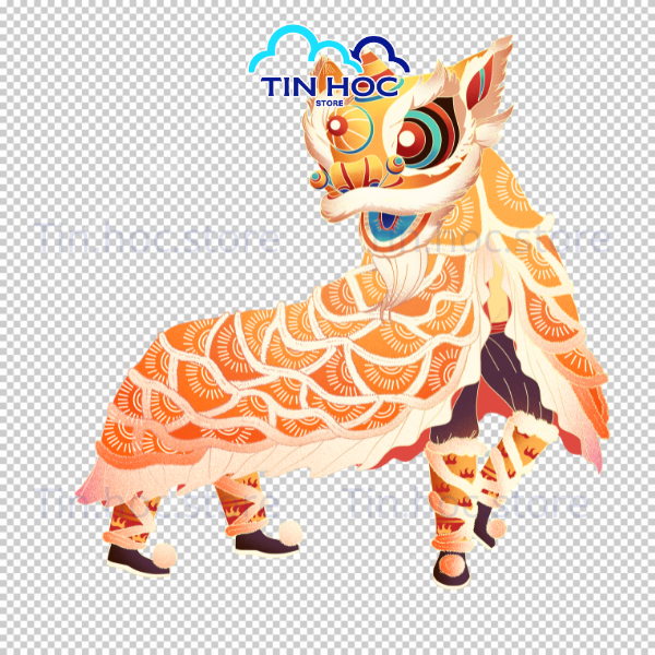 Mẫu múa lân vector đẹp nhất năm 2026 mang hơi thở hiện đại nhưng vẫn giữ trọn nét tinh túy truyền thống