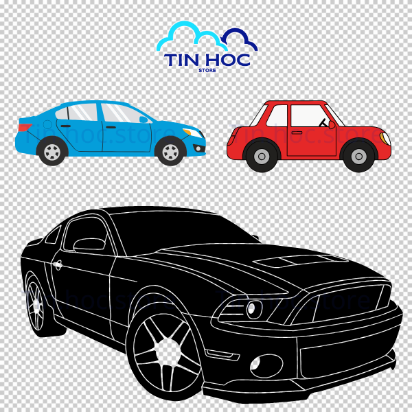 Mẫu ô tô vector đồ chơi nhiều màu sắc giúp các nhà thiết kế tạo nên những bộ thiệp mời sinh nhật