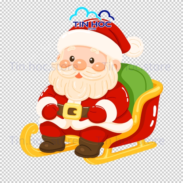 Mẫu ông già Noel vector chất lượng cao