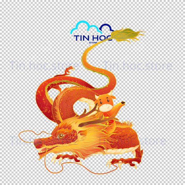 Mẫu vector rồng uốn lượn đẹp nhất sử dụng chuyển màu gradient