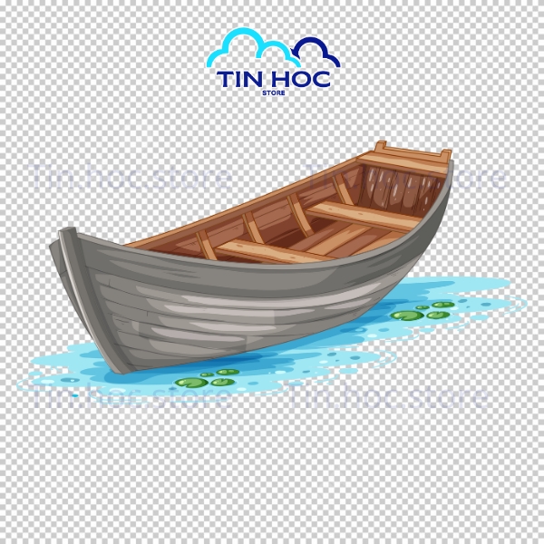 Mẫu thuyền vector đơn sắc dễ chỉnh sửa