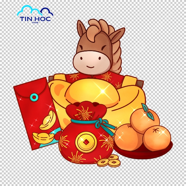 Vector Ngựa Trừu Tượng – Tết Bính Ngọ