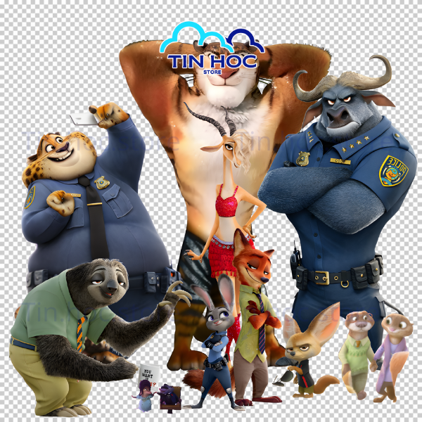 Logo Sở Cảnh Sát ZPD Và Các Biểu Tượng Thành Phố