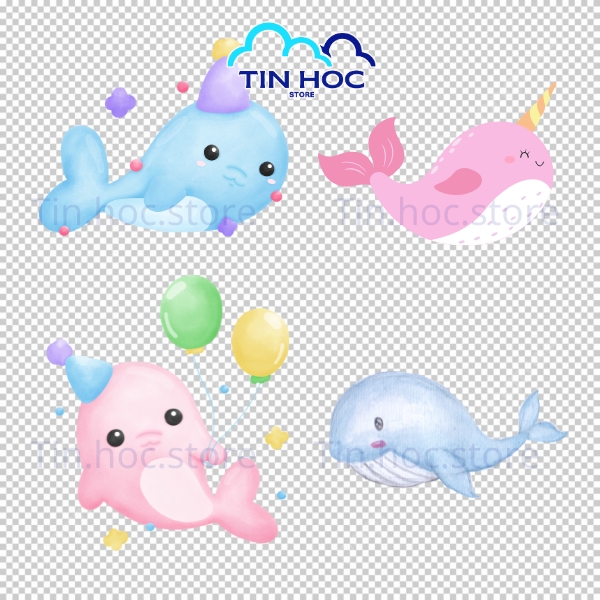 Mẫu cá heo vector thân thiện môi trường