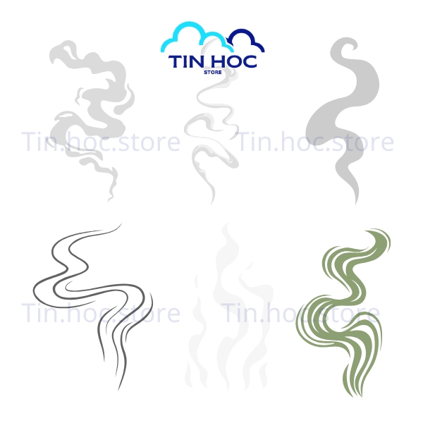 Mẫu khói vector chuyển động tự nhiên