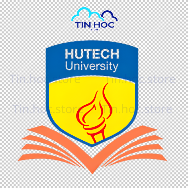 Mẫu logo Hutech tách nền PNG rất tiện lợi để chèn trực tiếp vào các slide báo cáo hay tiểu luận