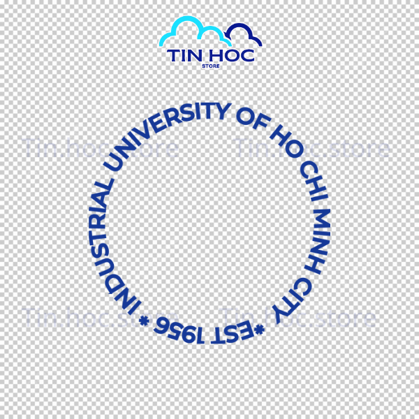 Mẫu logo UEH bản đặc biệt với thông điệp kỷ niệm năm thành lập trường