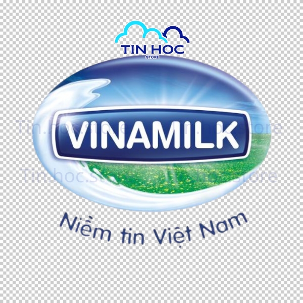 Mẫu logo Vinamilk vector nền trắng đơn giản