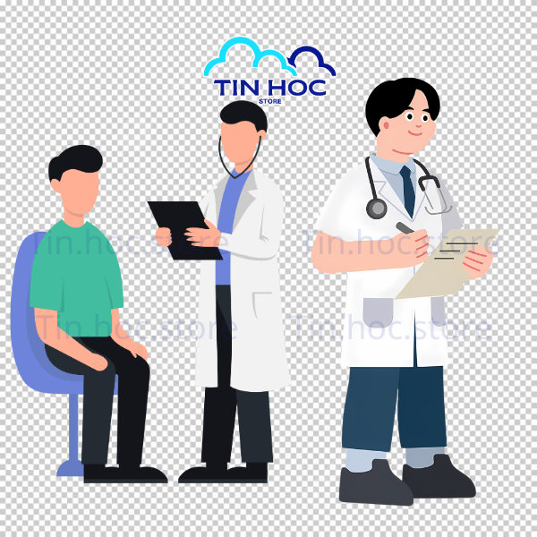 Mẫu bác sĩ tâm lý đang tư vấn cho bệnh nhân tải file miễn phí đơn giản