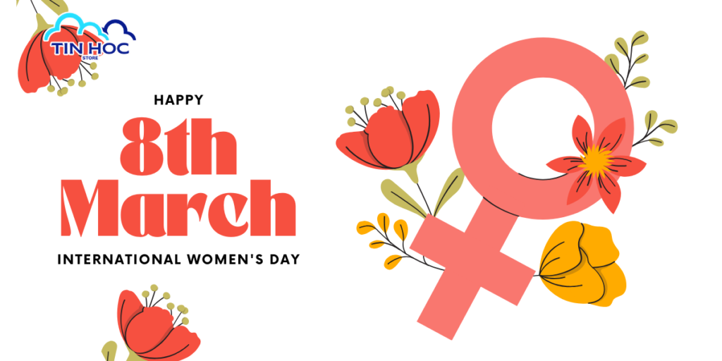 Mẫu background vector quốc tế phụ nữ 8/3 file png tách nền sẵn