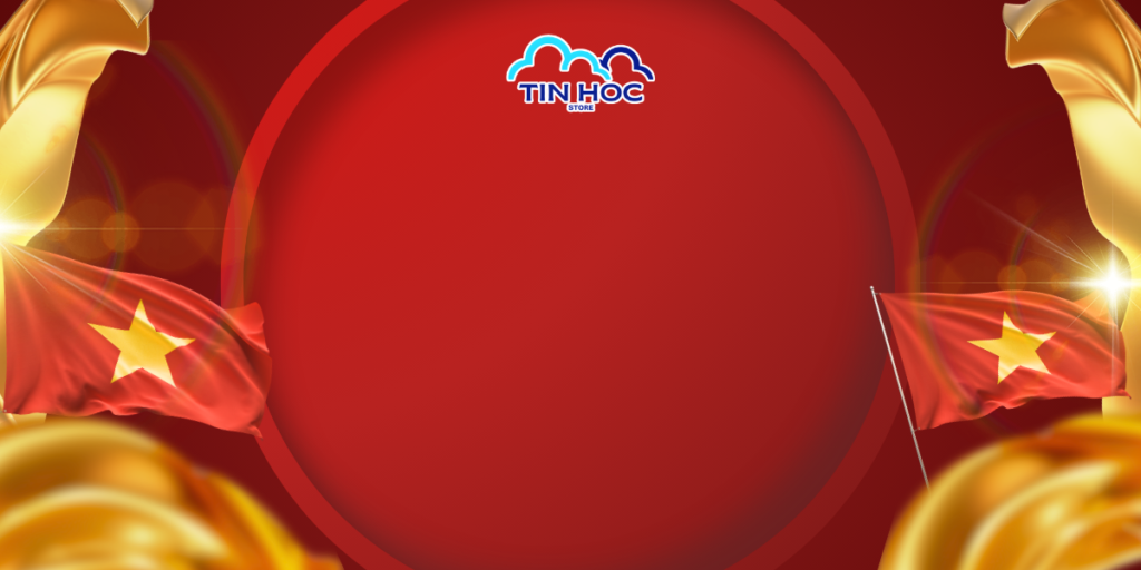 Mẫu Background cờ Việt Nam vector cho thiết kế thông báo 