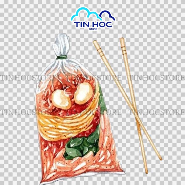 Vector bịch bánh tráng trộn