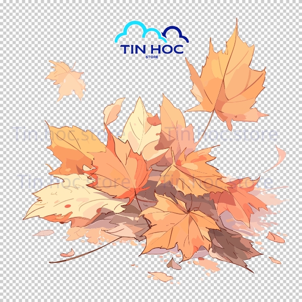 Mẫu lá phong vector đơn giản tinh tế