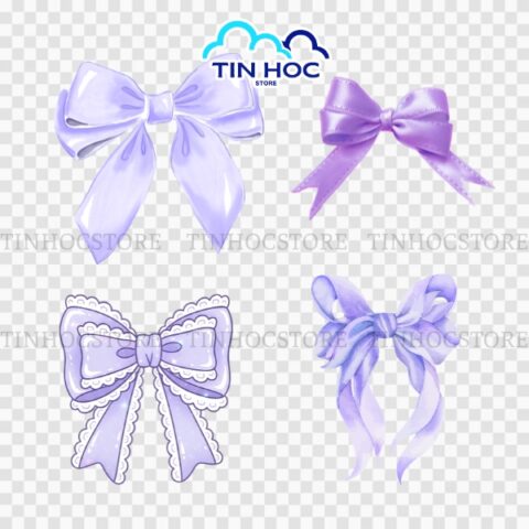 Mẫu cái nơ vector chất lượng cao cho in offset