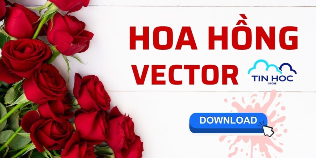 Tải Mẫu Hoa Hồng Vector Đẹp, Định Dạng PNG Tách Nền