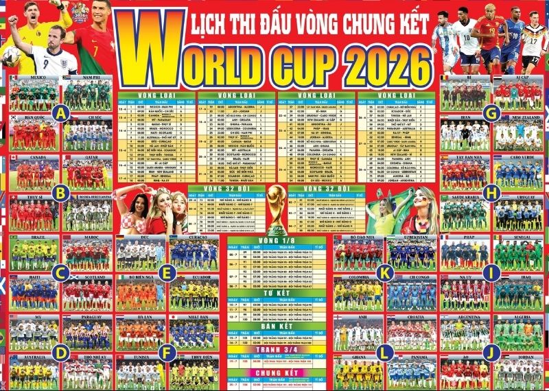 Lịch thi đấu chi tiết